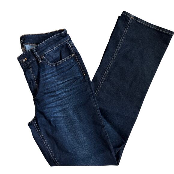 Talbots Flawless Five Pocket Bootcut Jeans Dark Wash Size‎ 6 - Picture 7 of 9